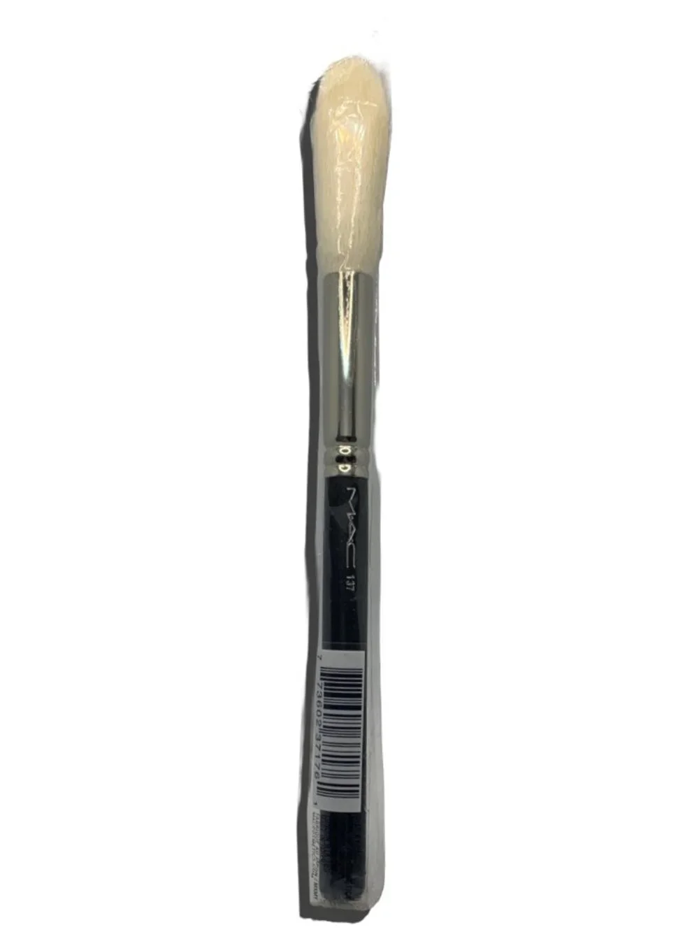 NWT MAC 137 Long Blending Cheek Brush Natural Goat Hair RARE DISCONTINUED